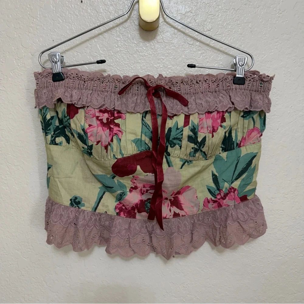 New Free People Dolly Tube Cropped Top size M - Picture 4 of 9